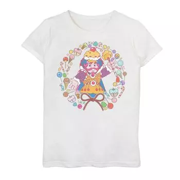 Футболка с рисунком Candy Land King Of Candy для девочек 7–16 лет Licensed Character