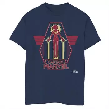 Футболка с рисунком Captain Marvel Take Flight для мальчиков 8–20 лет Licensed Character