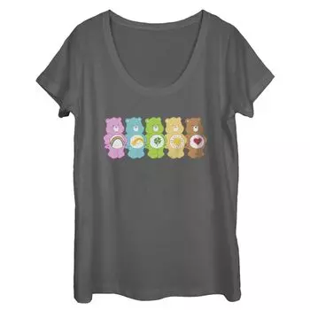 Футболка с рисунком Care Bears Group Lineup для юниоров Licensed Character