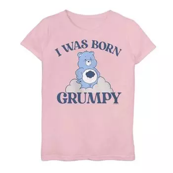 Футболка с рисунком Care Bears I Born Grumpy для девочек 7–16 лет Licensed Character