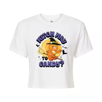 Футболка с рисунком «Care Bears Unlock The Magic Witch Way» для юниоров Licensed Character, белый