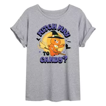 Футболка с рисунком «Care Bears Unlock The Magic Witch Way» для юниоров Licensed Character, серый