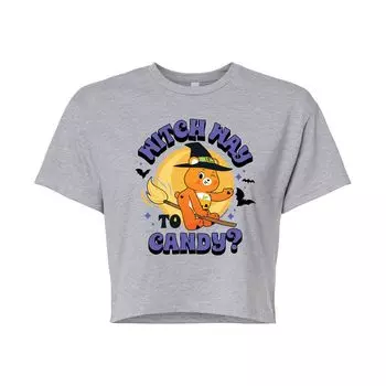 Футболка с рисунком «Care Bears Unlock The Magic Witch Way» для юниоров Licensed Character, серый