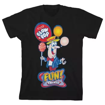 Футболка с рисунком Charms Blow Pop Fun House для мальчиков 8–20 лет Licensed Character