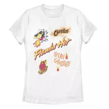 Футболка с рисунком Cheetos Flamin Hot Stay Cheesy для юниоров Licensed Character