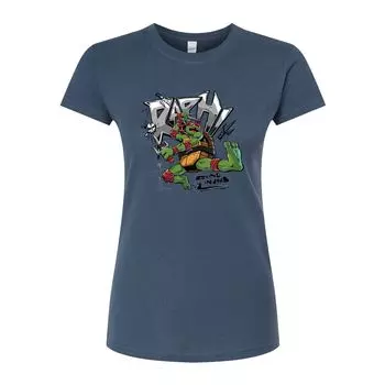 Футболка с рисунком «Черепашки-ниндзя» для юниоров Mutant Mayhem Raph Licensed Character, синий