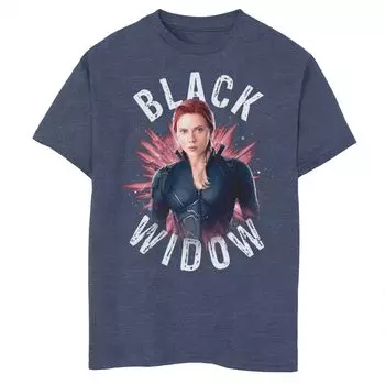 Футболка с рисунком «Черная вдова» для мальчиков 8–20 лет «Marvel Avengers Endgame» Licensed Character
