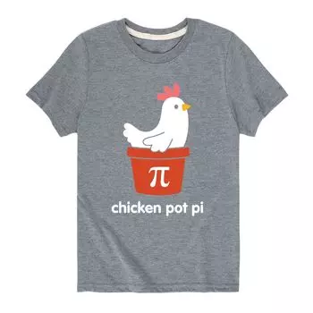 Футболка с рисунком Chicken Pot Pi для мальчиков 8–20 лет Licensed Character