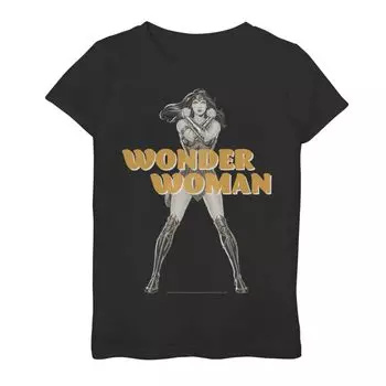 Футболка с рисунком «Чудо-женщина» для девочек 7–16 лет DC Comics