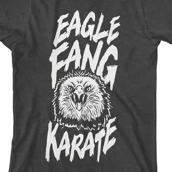 Футболка с рисунком Cobra Kai Eagle Fang Karate для мальчиков 8–20 лет Licensed Character