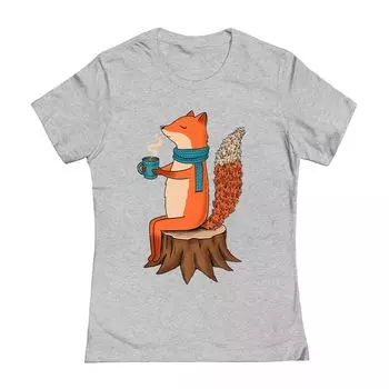 Футболка с рисунком Coffeeman Fox и Coffee для юниоров Licensed Character