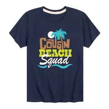 Футболка с рисунком Cousin Beach Squad для мальчиков 8–20 лет Licensed Character