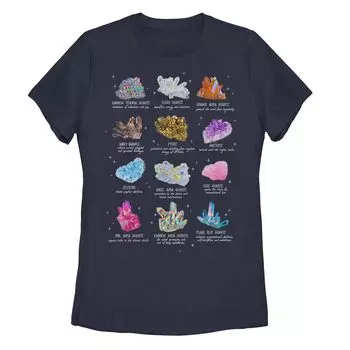 Футболка с рисунком Crystals Heal для юниоров