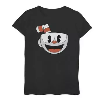 Футболка с рисунком Cuphead для девочек 7–16 лет Licensed Character