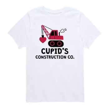 Футболка с рисунком Cupid's Construction Co. для мальчиков 8–20 лет Licensed Character