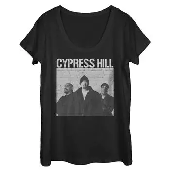 Футболка с рисунком Cypress Hill Group Shot Bricks для юниоров Licensed Character