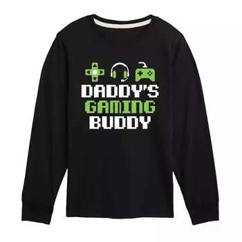 Футболка с рисунком Daddy's Gaming Buddy для мальчиков 8–20 лет Licensed Character