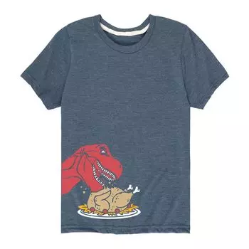 Футболка с рисунком Dino Turkey Dinner для мальчиков 8–20 лет Licensed Character