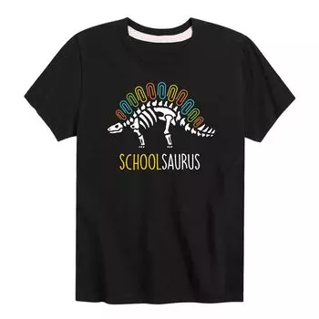 Футболка с рисунком динозавра Schoolsaurus для мальчиков 8–20 лет Licensed Character