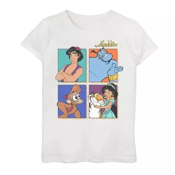 Футболка с рисунком Disney Aladdin Four для девочек 7–16 лет Disney