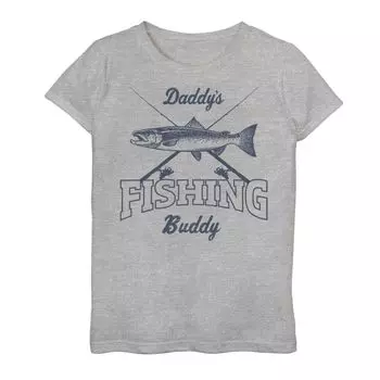 Футболка с рисунком Disney Fifth Sun Fishing Buddy для девочек 7–16 лет Disney