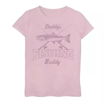 Футболка с рисунком Disney Fifth Sun Fishing Buddy для девочек 7–16 лет Disney