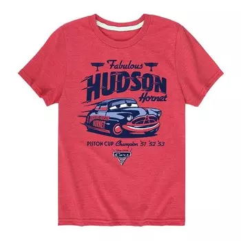 Футболка с рисунком Disney/Pixar's Cars Hudson Hornet для мальчиков 8–20 лет Disney / Pixar, красный
