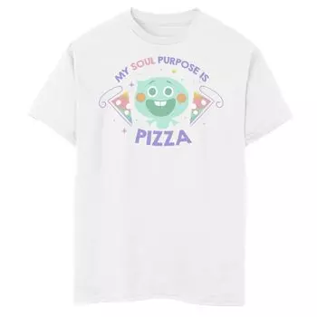 Футболка с рисунком Disney/Pixar's Soul Boys 8–20 «Моя цель души — пицца» Disney / Pixar