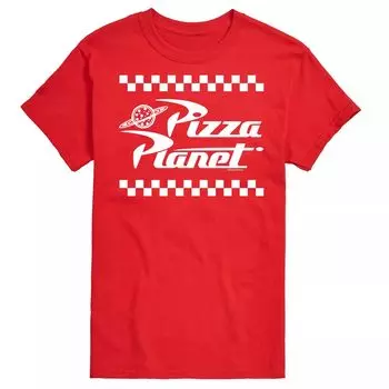 Футболка с рисунком Disney/Pixar's Toy Story Big & Tall Pizza Planet Licensed Character
