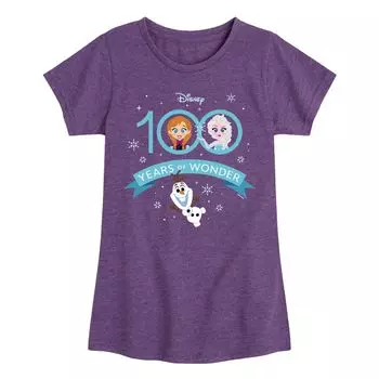 Футболка с рисунком Disney's 100 лет чудес «Холодное сердце» для девочек 7–16 лет Licensed Character