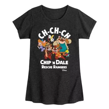 Футболка с рисунком Disney's Chip N Dale для девочек 7–16 лет Licensed Character