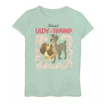 Футболка с рисунком Disney's Lady and The Tramp Girls 7–16 Disney