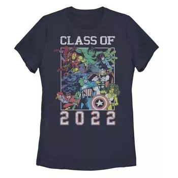 Футболка с рисунком Disney's Marvel Avengers Juniors «Класс 2022 года» Licensed Character