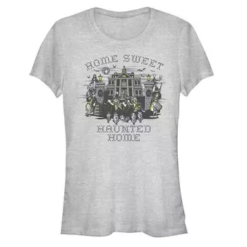 Футболка с рисунком Disney's The Haunted Mansion Home Sweet Haunted Mansion для подростков Licensed Character, цвет Athletic Heather