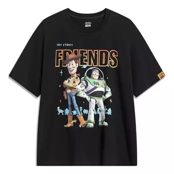 Футболка с рисунком Disney Toy Story Li-Ning, черный