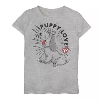 Футболка с рисунком для девочек 7–16 фунтов Puppy Love Licensed Character