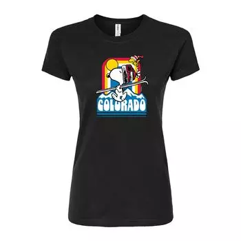 Футболка с рисунком для лыжников Peanuts "Колорадо" Licensed Character