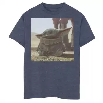 Футболка с рисунком для мальчиков 8–20 лет, «Звездные войны», «Мандалорец», «Ребенок, он же Малыш Йода» Star Wars