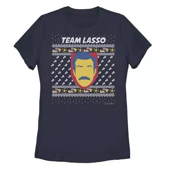 Футболка с рисунком для юниоров Ted Lasso Team Lasso Ugly Sweater Licensed Character