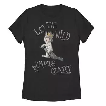 Футболка с рисунком для юниоров «Where The Wild Things Are Rumpus Start» Licensed Character