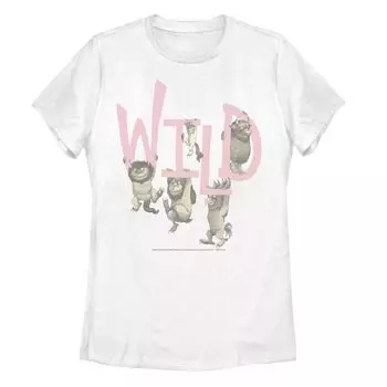 Футболка с рисунком для юниоров «Where The Wild Things Are Wild» Licensed Character
