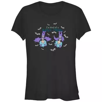 Футболка с рисунком «Доктор Сьюз» для юниоров «Thing 1 And Thing 2 I’m Kind Of A Batty Thing» Licensed Character, черный