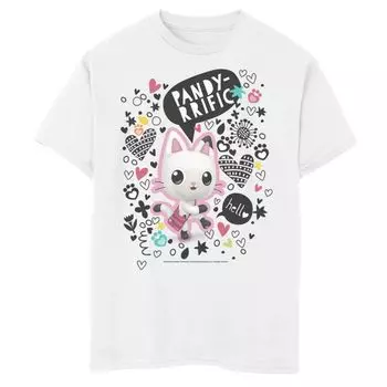 Футболка с рисунком «Doodles Pandy Paws Pandy-Rrific Doodles» для мальчиков 8–20 лет Licensed Character