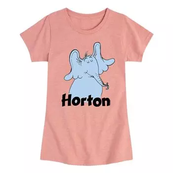 Футболка с рисунком Dr. Seuss Horton для девочек 7–16 лет Licensed Character