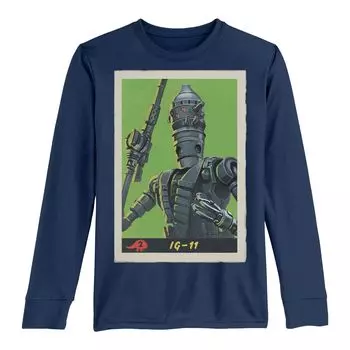Футболка с рисунком дроида IG-11 «Звездные войны» для мальчиков 8–20 лет Licensed Character