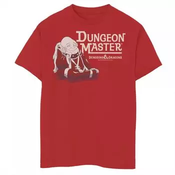Футболка с рисунком Dungeons & Dragons Dungeon Master для мальчиков 8–20 лет Licensed Character