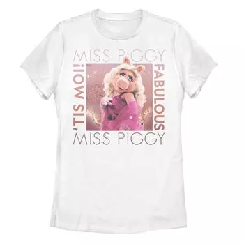 Футболка с рисунком «Fabulous» для юниоров «Маппеты» Miss Piggy Licensed Character