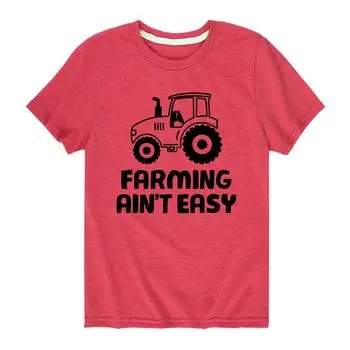 Футболка с рисунком «Farming Aint Easy» для мальчиков 8–20 лет Licensed Character