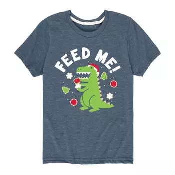 Футболка с рисунком Feed Me для мальчиков 8–20 лет Licensed Character