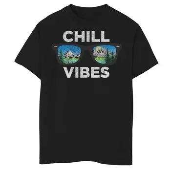 Футболка с рисунком Fifth Sun Chill Camping Vibes для мальчиков 8–20 лет Fifth Sun